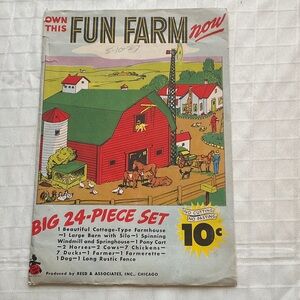 Vintage Fun Farm 24-Piece Set